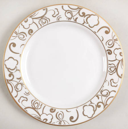 Venetian Lace Gold Bread & Butter Plate