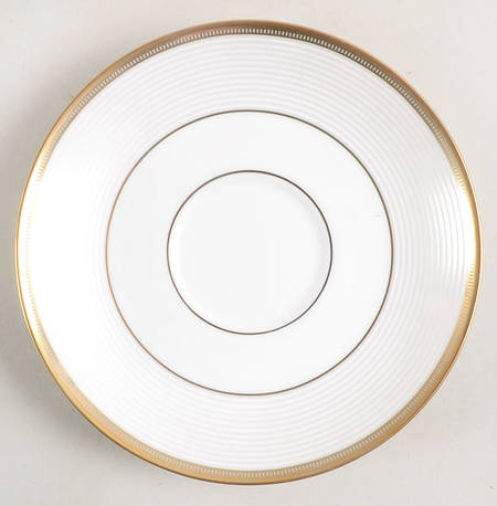Opal Innocence Stripe Gold Saucer for Footed Cup