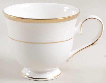 Opal Innocence Stripe Gold Footed Cup