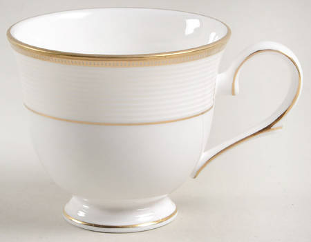 Opal Innocence Stripe Gold Footed Cup
