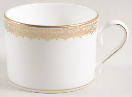 Lace Couture Gold Flat Cup