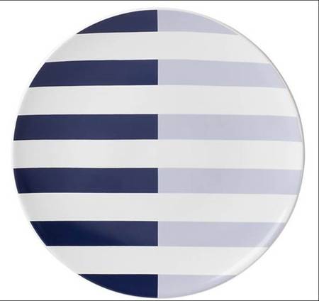 Nolita Blue Accent Luncheon Plate