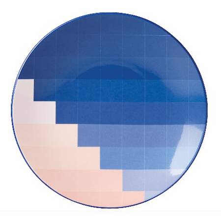 Optique Accent Luncheon Plate