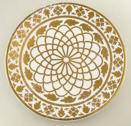Global Tapestry Tidbit Plate