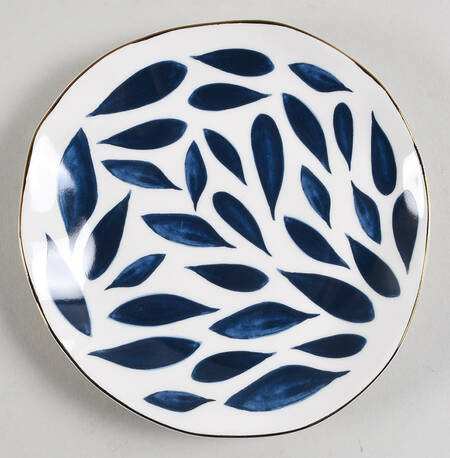 Blue Bay Tidbit Plate