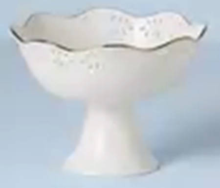 Opal Innocence Flourish 6" Footed Bowl