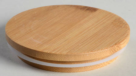 Vintage Cherry Dot Lid for Small Canister