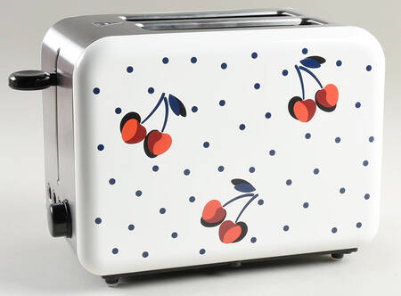 Vintage Cherry Dot Electric Toaster