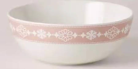 Eyelet Easter 10" Round Vegetable Bowl