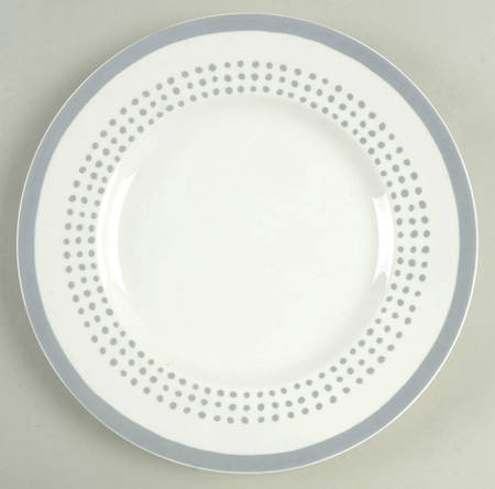 Charlotte Street-Slate Accent Luncheon Plate
