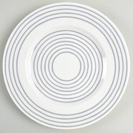 Charlotte Street-Slate Accent Luncheon Plate