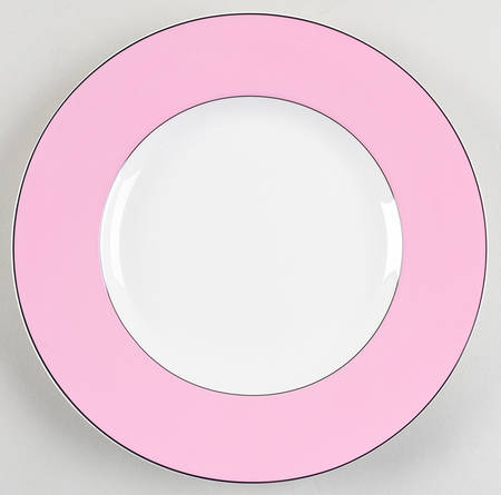 Rutherford Circle Blush Pink Accent Luncheon Plate