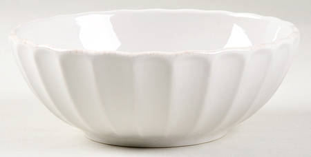 French Perle Scallop 6" All Purpose Bowl