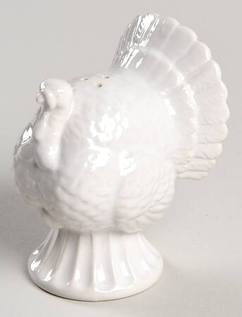 French Perle Scallop Figural Pepper Shaker