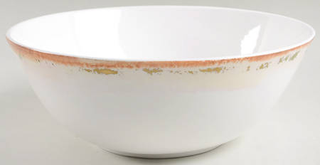 Watercolor Horizons Sand 9" Round Serving Bowl by Lenox