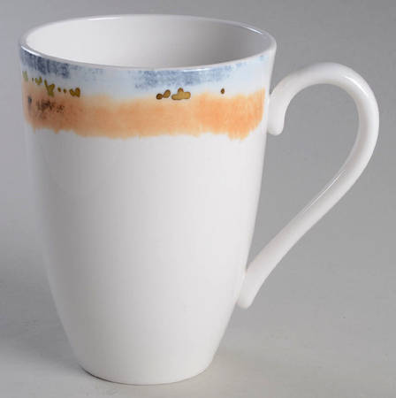 Watercolor Horizons Indigo Mug