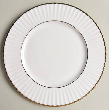 Citation Gold White Salad Plate