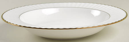 Citation Gold White 9" Soup/Pasta Bowl