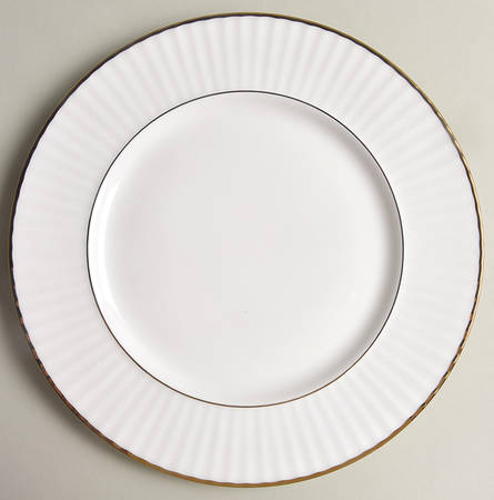 Citation Gold White Dinner Plate