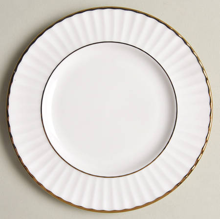 Citation Gold White Bread & Butter Plate