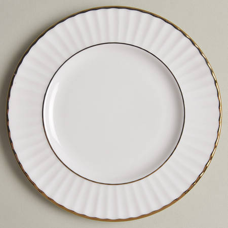 Citation Gold White Bread & Butter Plate