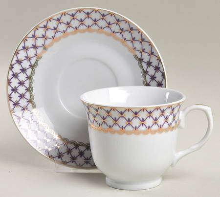 LOS42 Footed Cup & Saucer Set