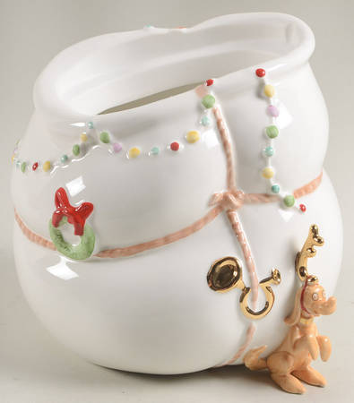 Merry Grinchmas Cookie Jar No Lid