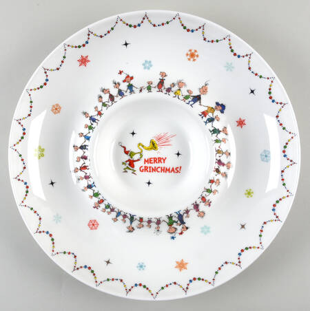 Merry Grinchmas 1 Piece Chip & Dip