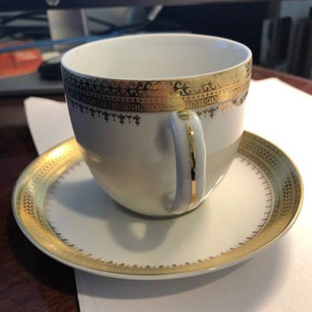 LGP16 Flat Cup & Saucer Set
