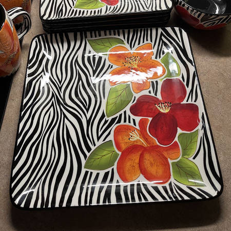 Zebra Floral by Laurie Gates
