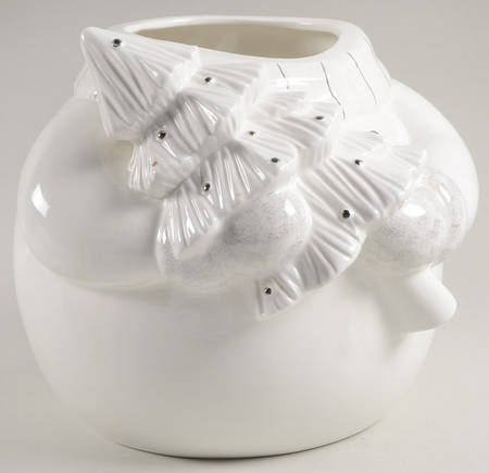 Snowman Figural Cookie Jar No Lid