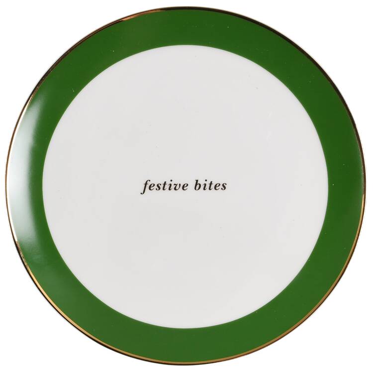 Evergreen Accent Salad Plate