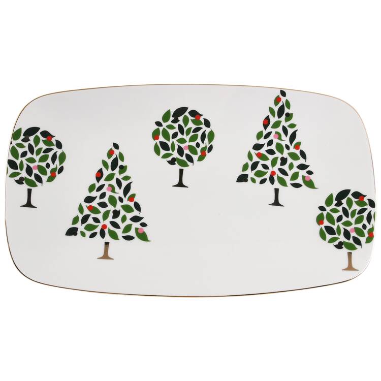 Evergreen Hors d'Oeuvre Tray