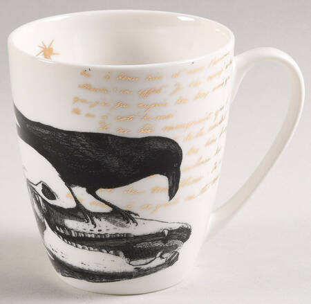 Vintage Gold Halloween Mug