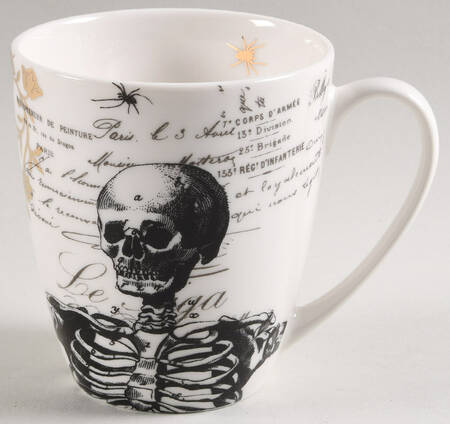 Vintage Gold Halloween Mug