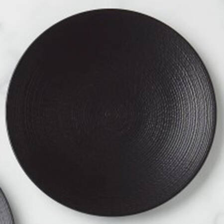 LX Collective Black Salad Plate
