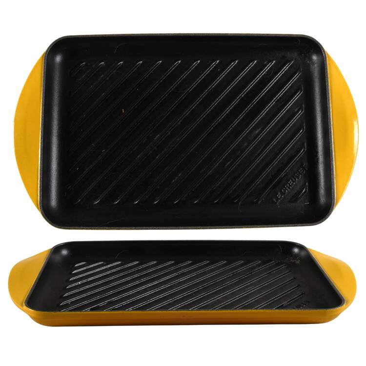 Nectar Cast Iron Rectangular Skinny Grill Pan