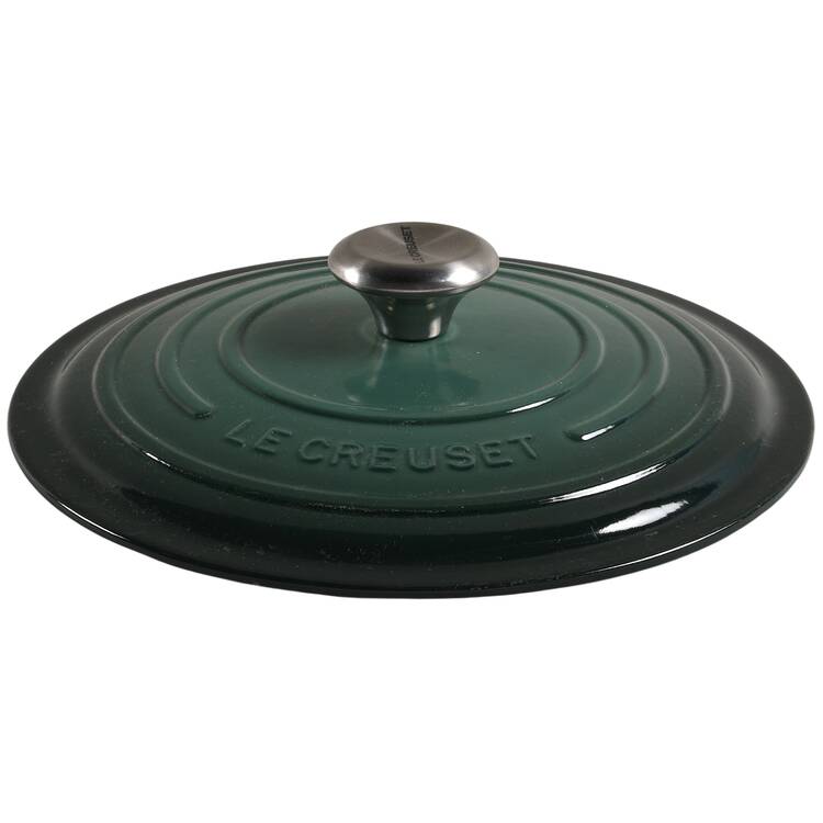 Emerald Green Lid for 5.5 Qt Cast Iron Dutch Oven