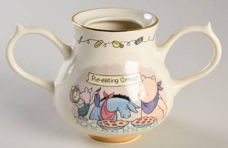 Pooh's Party Sugar Bowl No Lid