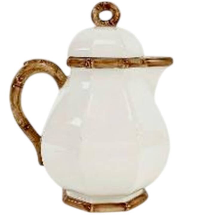 Bamboo Coffee Pot & Lid