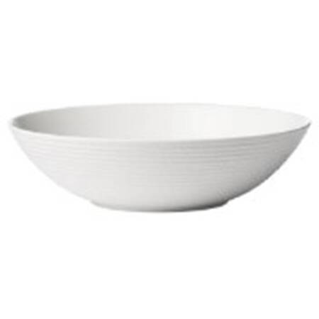 LX Collective White Coupe Soup Bowl