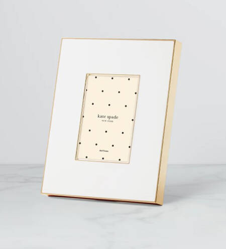 Make It Pop Enamelware Frame-Holds 4" X 6"