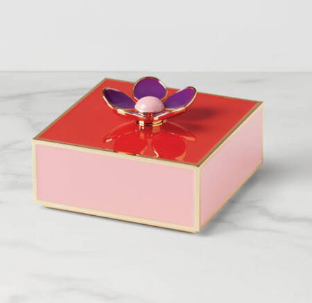 Make It Pop Square Enamelware Box & Lid
