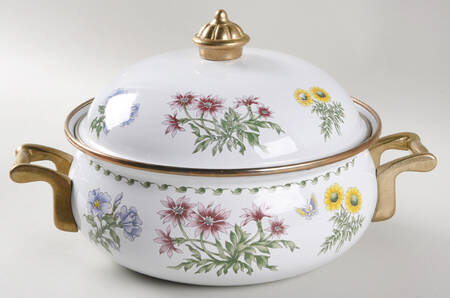 LIW2 2 Quart Metal Covered Casserole