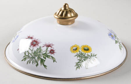 LIW2 2 Quart Metal Covered Casserole, Lid Only