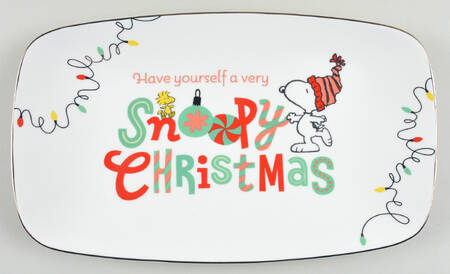 Snoopy Christmas Hors d'Oeuvre Tray