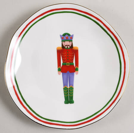 Nutcracker Salad/Dessert Plate