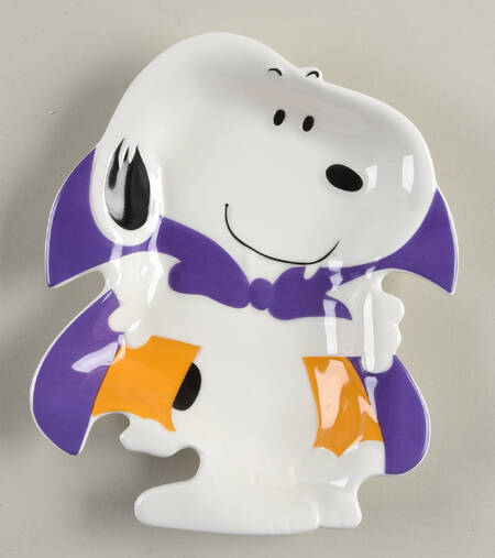 Snoopy the Great Pumpkin Figural Open Candy Dish