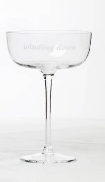 Two of a Kind Glassware Coupe (Champagne/Sherbet)