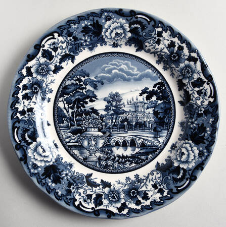 Belmont Dark Blue Salad Plate